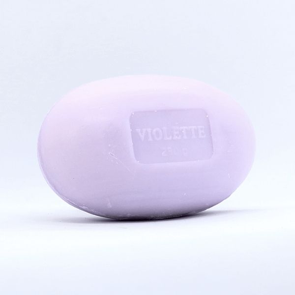 Luxury Oval Marseille Soap - Violet