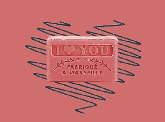 I Love You French Soap - Savon de Marseille