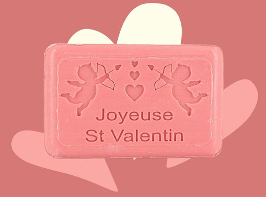 St Valentine's Cupid French Soap - Joyeuse St Valentin Savon