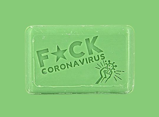 F*ck Coronavirus French Soap - Savon de Marseille