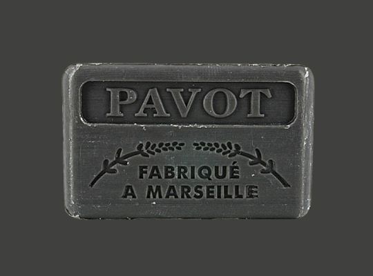 Poppy French Soap - Pavot Savonnette Marseillaise