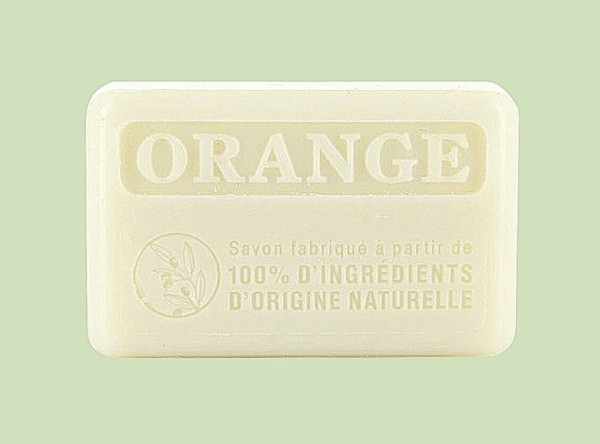 Natural French Soap - Orange 125g
