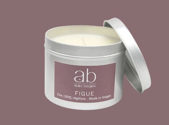 Fig Natural Candle In A Tin