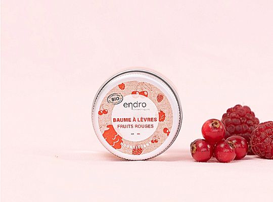Endro Organic Lip Balm - Red Fruits