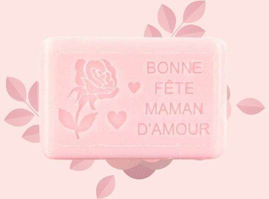 Mother's Day French Soap - Bonne Fete Maman Savon de Marseille