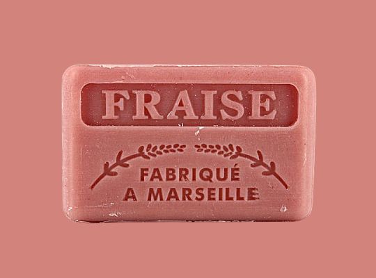 Strawberry French Soap - Fraise Savon de Marseille