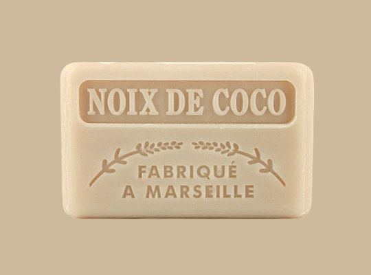 Coconut French Soap - Noix de Coco Savonnette Marseillaise