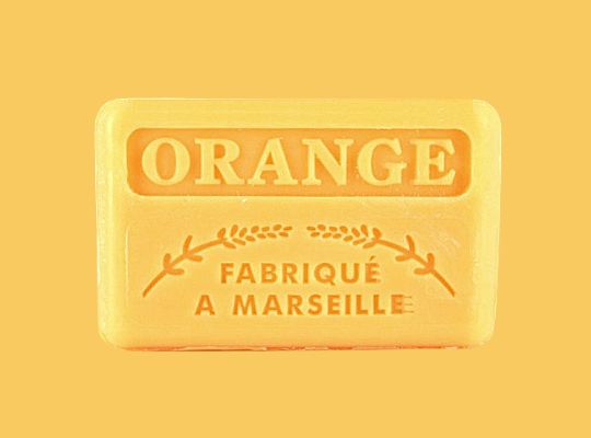 Orange French Soap - Orange Savonnette Marseillaise