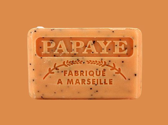 Papaya French Soap - Papaye Savonnette Marseillaise