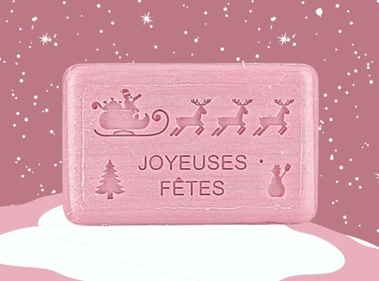 Sleigh French Christmas Soap - Traineau Savon de Noel